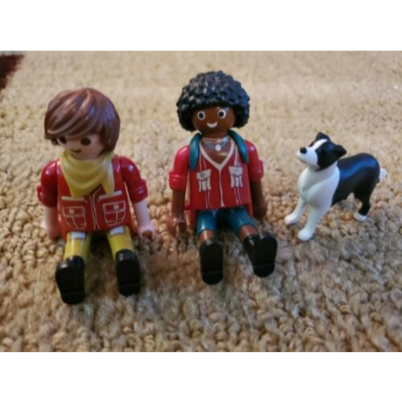 3x Playmobil Action Figures Hidden Temple Dino Explorers & Dog Northston… - Picture 5 of 6